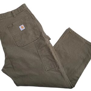 Carhartt Men's Olive Cargo Pants